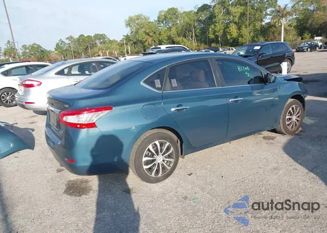 2014 Nissan Sentra Sv from USA, damaged, VIN 3N1AB7AP1EY338204